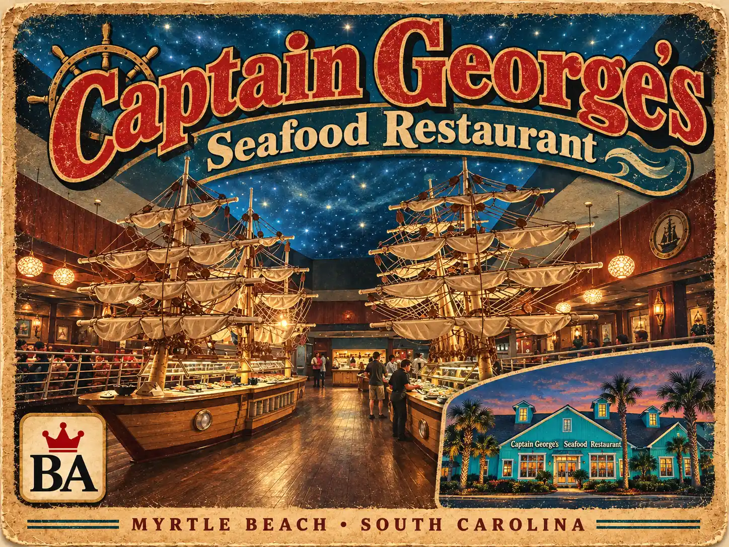 Captain George’s Seafood Restaurant