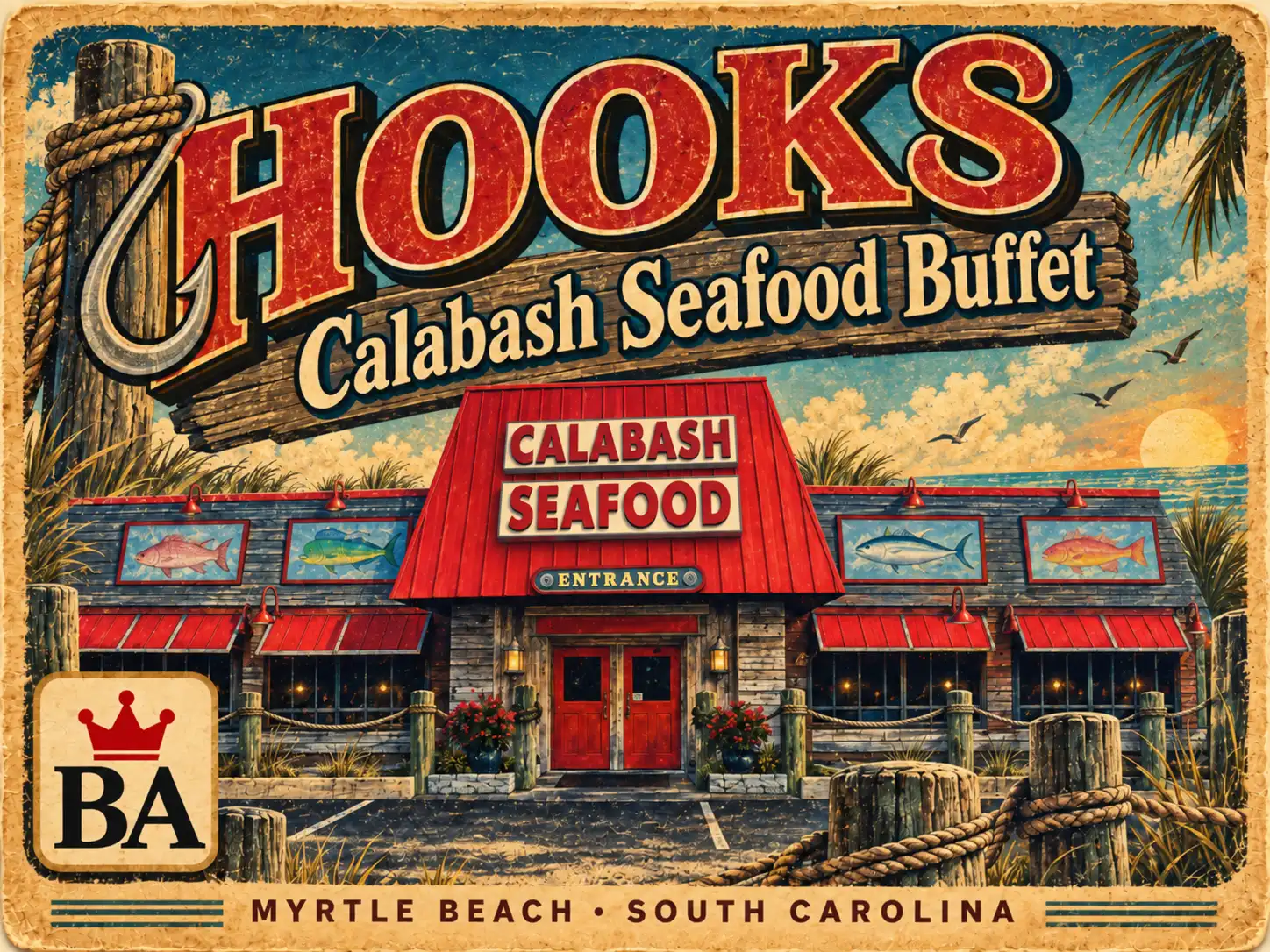 HOOKS Calabash Seafood Buffet